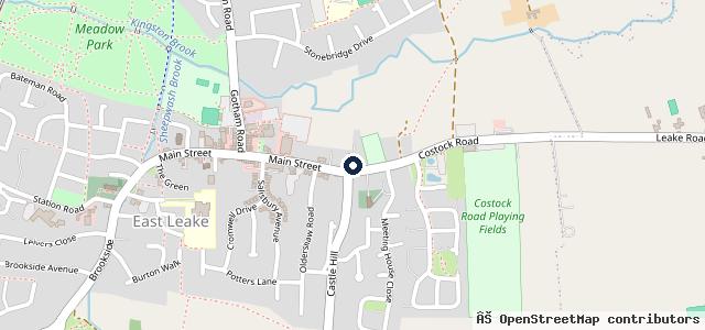 Map showing the location of Sarsons Garage Ltd