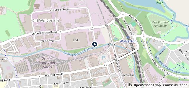 Map showing the location of Bridge Autocare