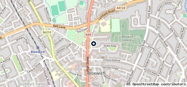 Map showing the location of Service My Vehicle Bloxwich (Eurofit Autocentres)