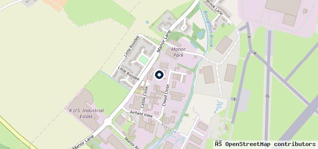 Map showing the location of S M R & Cure A Car