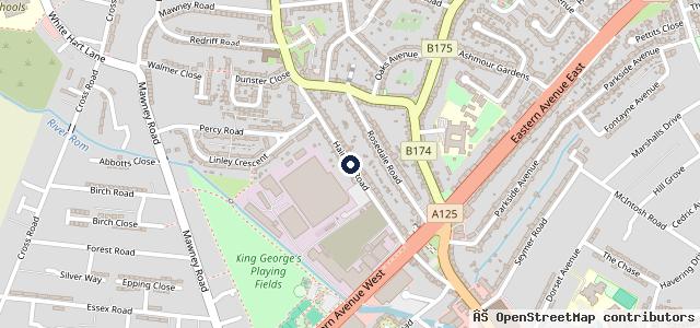 Map showing the location of East London Hyundai