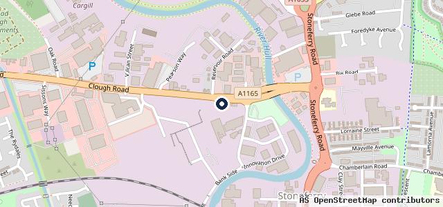 Map showing the location of Souths Garage Services Hull