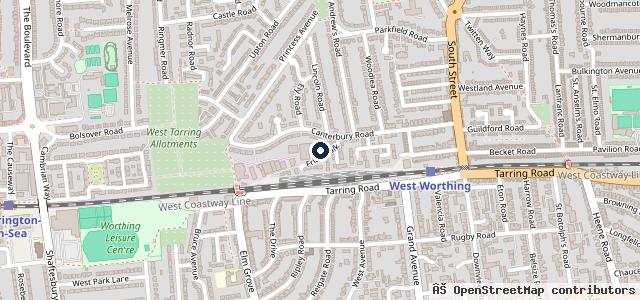 Map showing the location of Sovereign Motors | London
