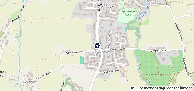Map showing the location of Staplehay Auto Services