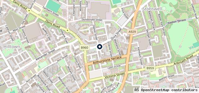Map showing the location of Dundee MOT & Car service centre