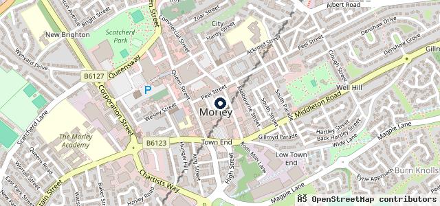 Map showing the location of Chippendale Motors