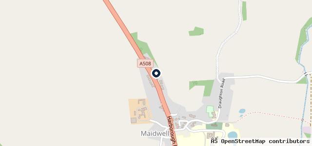 Map showing the location of Westaway Motors