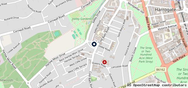 Map showing the location of Western Garage