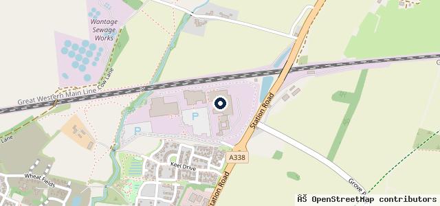 Map showing the location of Williams F1 Team