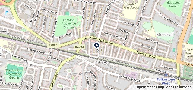 Map showing the location of Wills Garage Folkestone Limited