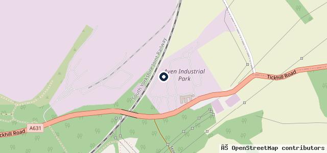 Map showing the location of WR Auto Repair