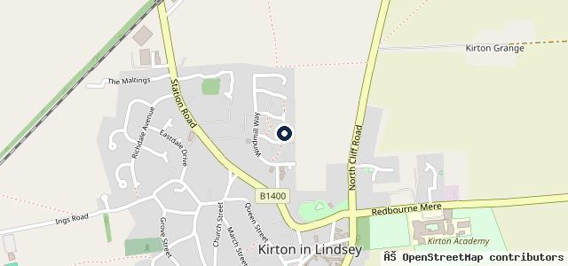Map showing the location of Kilsby’s auto & fleet services