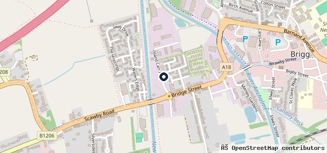 Map showing the location of Hedisons Motors