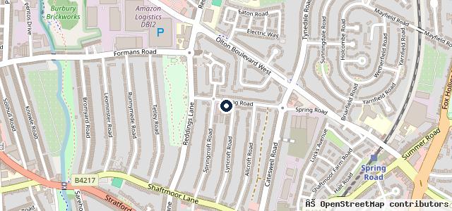 Map showing the location of CarTech Mot and Servicing