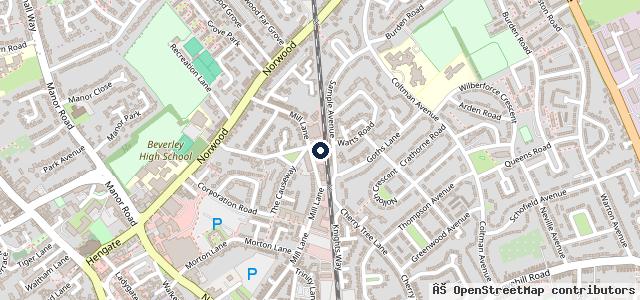 Map showing the location of C B Motors Servicing Repairs