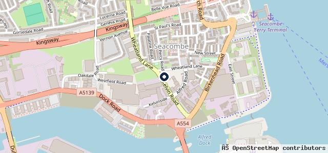 Map showing the location of Kelvin Car & Commercial