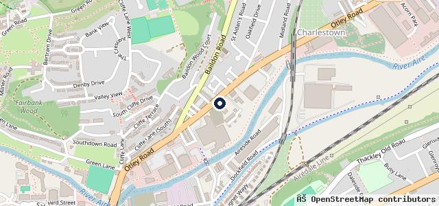 Map showing the location of Vertu BMW Motorrad Shipley