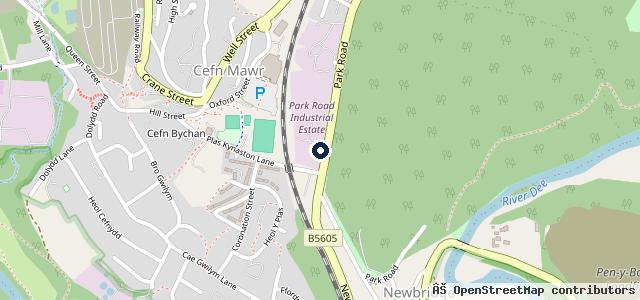 Map showing the location of 2 Wood's Garage Services