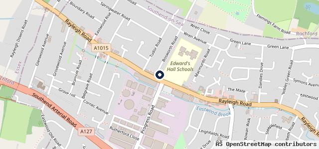 Map showing the location of Eastwood Service Station & MOT Centre Ltd