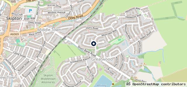 Map showing the location of Aire Smart