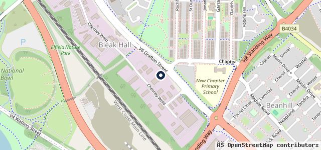 Map showing the location of Brian Currie - DAF Milton Keynes