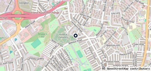 Map showing the location of Automo-Beales