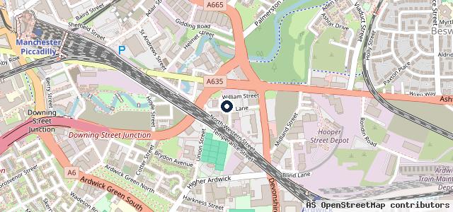 Map showing the location of Awan Auto Tec