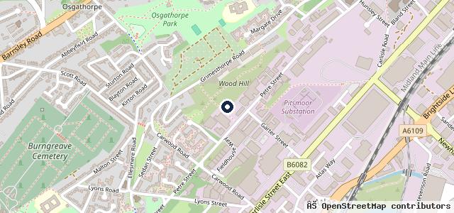Map showing the location of Bestfit Auto Care limited