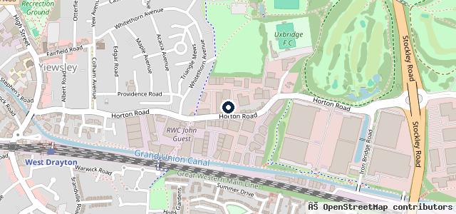 Map showing the location of Berry Heathrow BMW