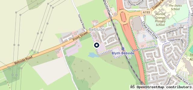 Map showing the location of Blyth Autocare Limited