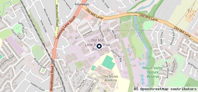 Map showing the location of BM Refinishing Accident Repair Centre