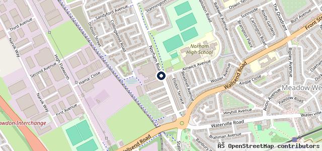 Map showing the location of CAR FIX Vehicle Service & Repair