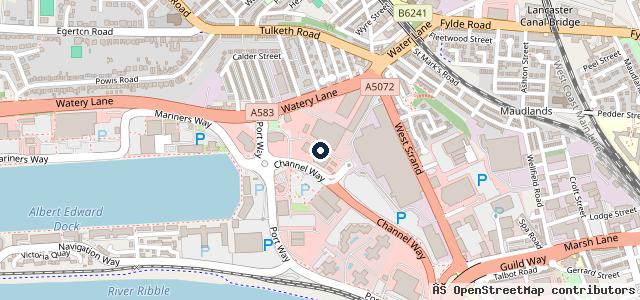 Map showing the location of Bowker Preston BMW
