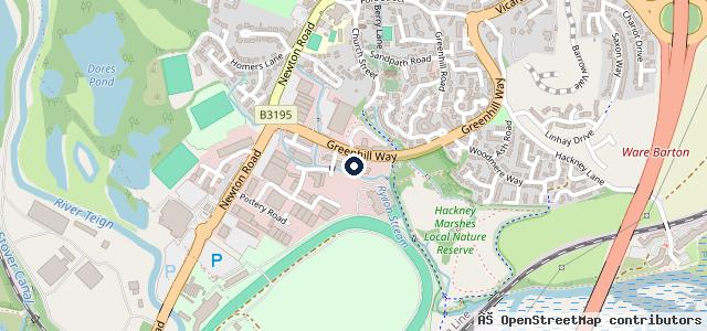 Map showing the location of Speedwell Online | Kingsteignton