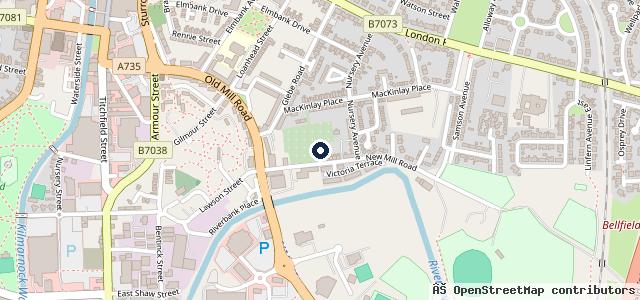 Map showing the location of Buchanans Garage Services