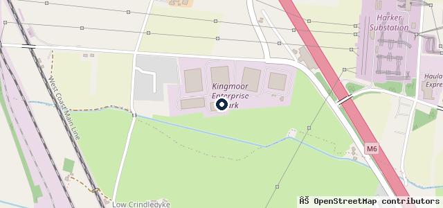 Map showing the location of Chris Wilson Vehicle Repairs
