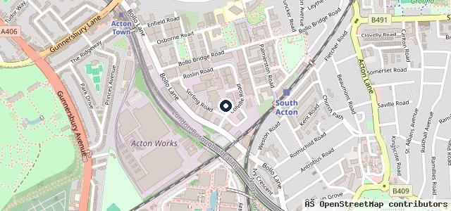 Map showing the location of Swan Mechanicals Ltd