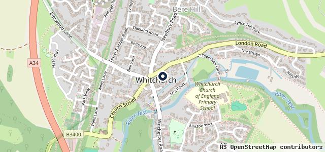 Map showing the location of Clacys Garage Ltd