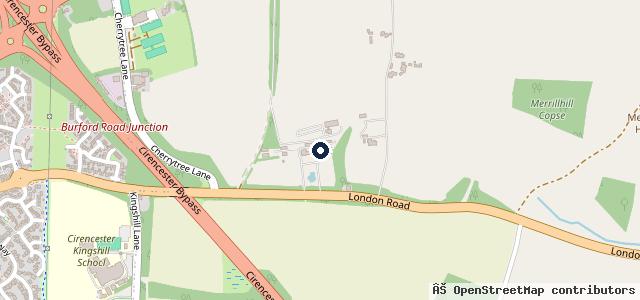 Map showing the location of Restorate | Cirencester