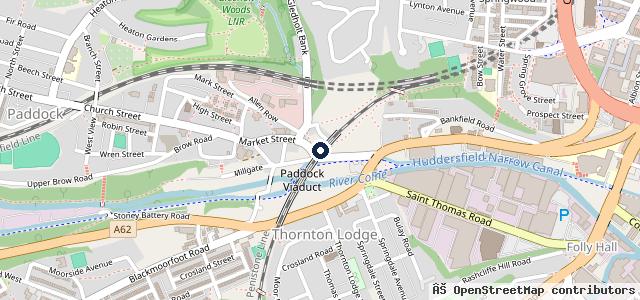 Map showing the location of Five Star Autocentre & MOT Garage