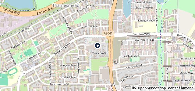 Map showing the location of Dr Brakes Mechanics