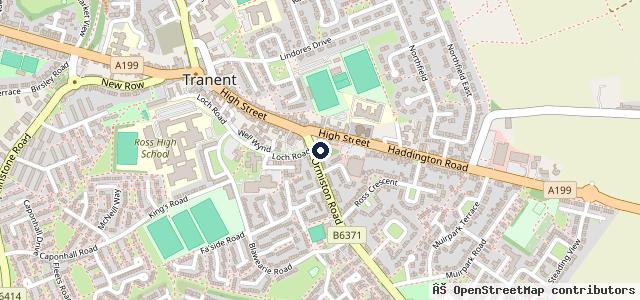 Map showing the location of Dunwell motor service