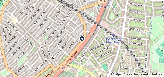Map showing the location of E & D Motors