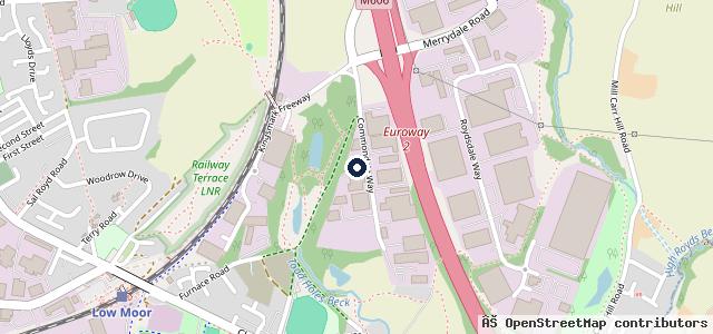 Map showing the location of Euroway Commercials Ltd