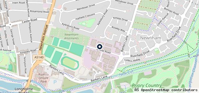 Map showing the location of Automotive Services Eastern