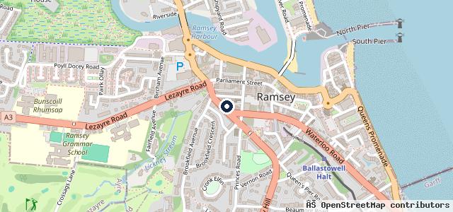 Map showing the location of Ramsey Automotive Centre Ltd