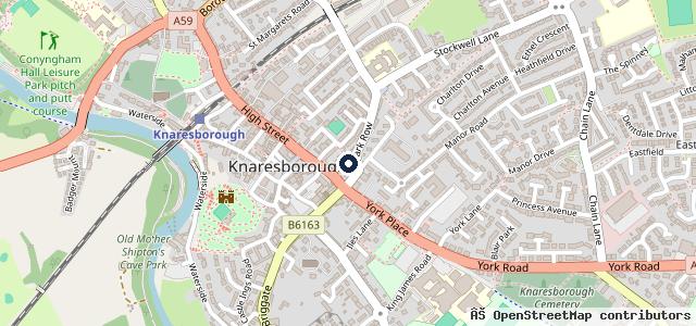 Map showing the location of Forge Garage