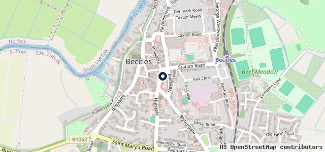Map showing the location of G A Newman Ltd