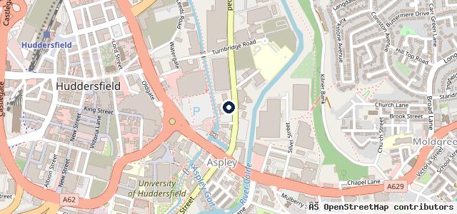 Map showing the location of GW Bodyshop Ltd