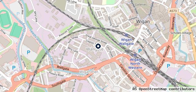 Map showing the location of Arnold Clark Service & Repair
